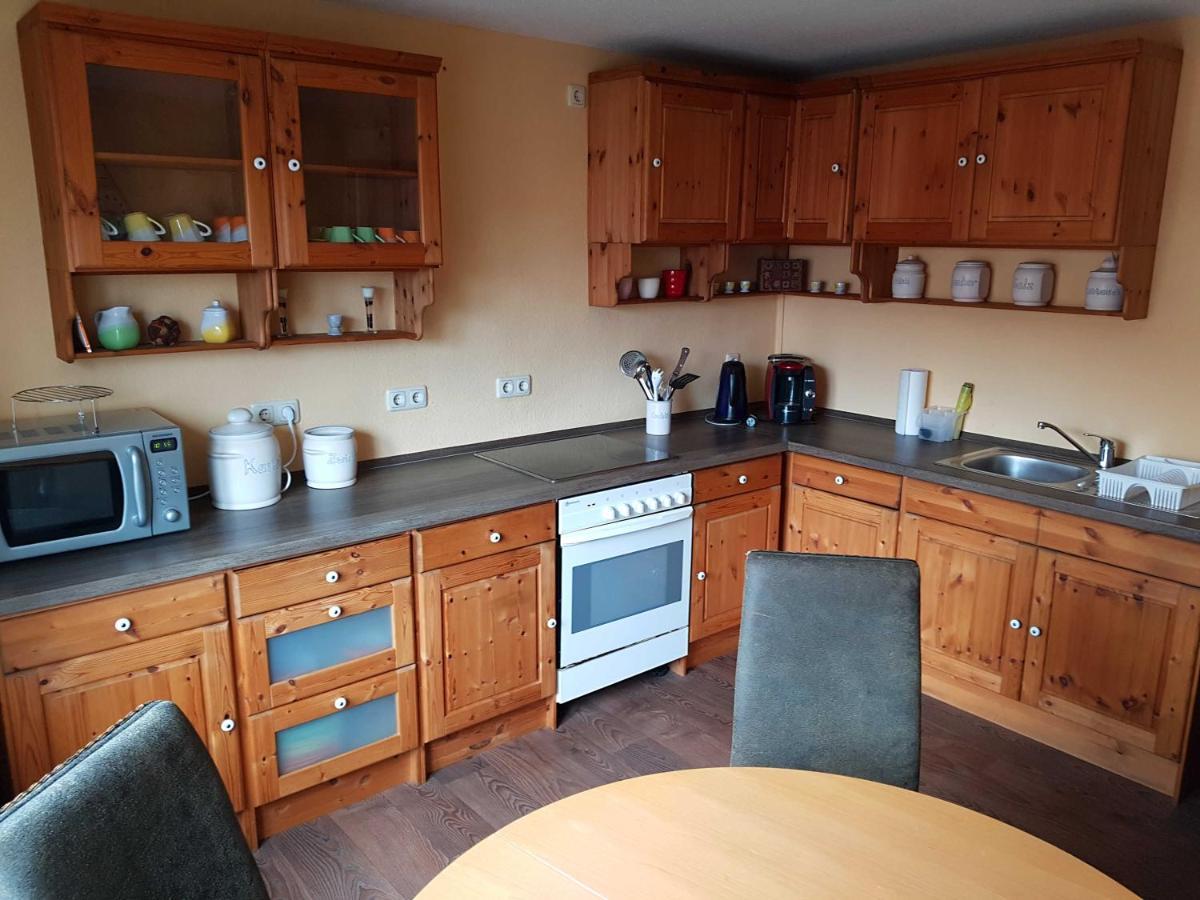 Ferienwohnung Am Kurpark Хассельфельде Экстерьер фото